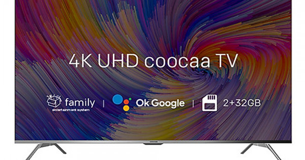 Smart Tivi Coocaa Android 4K 55S6G Pro Silver