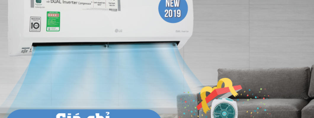 [NEW 2019] Máy lạnh LG Inverter 1.5 HP V13APH  (29.07.2019)
