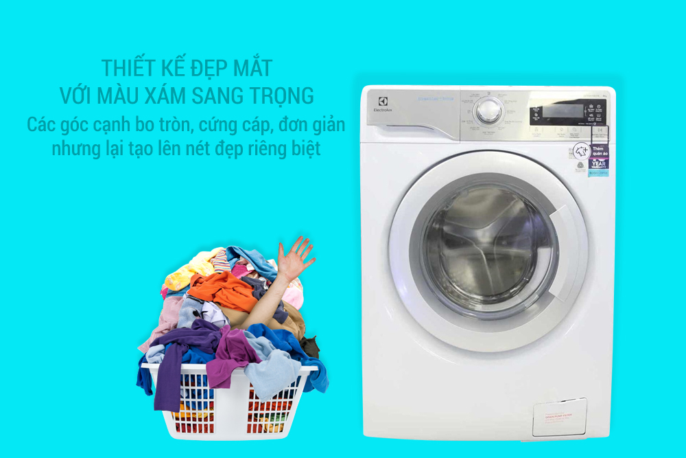 Máy giặt Electrolux EWF9025BQSA 9kg cửa ngang | Giá rẻ tại kho